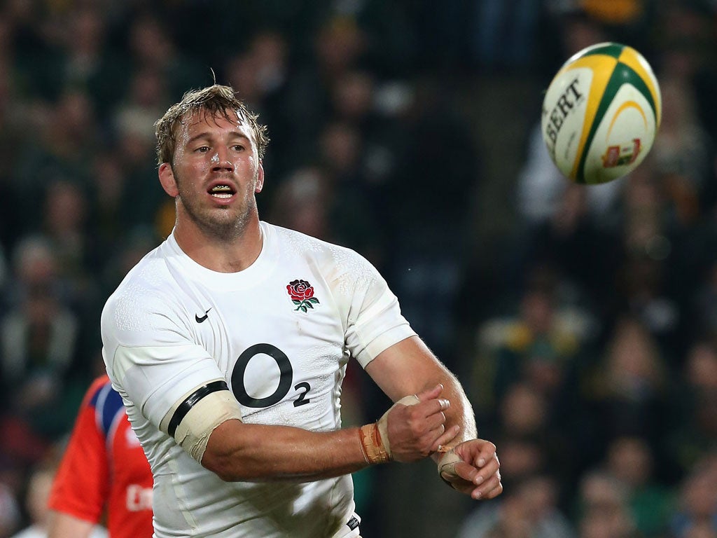 England captain Chris Robshaw