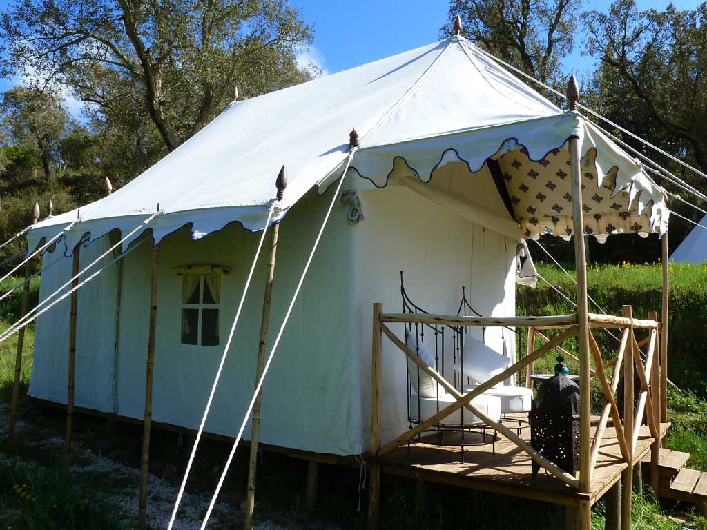 Life’s a pitch: a Rajasthani tent at A Terra, Portugal
