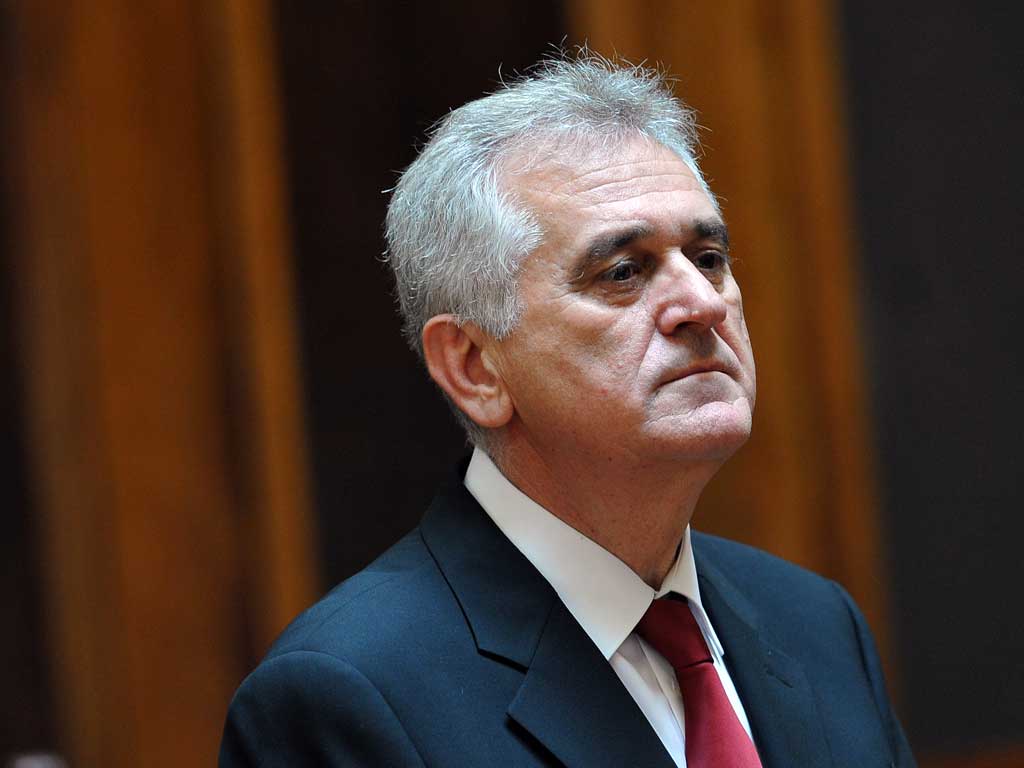 Serbian President Tomislav Nikolic