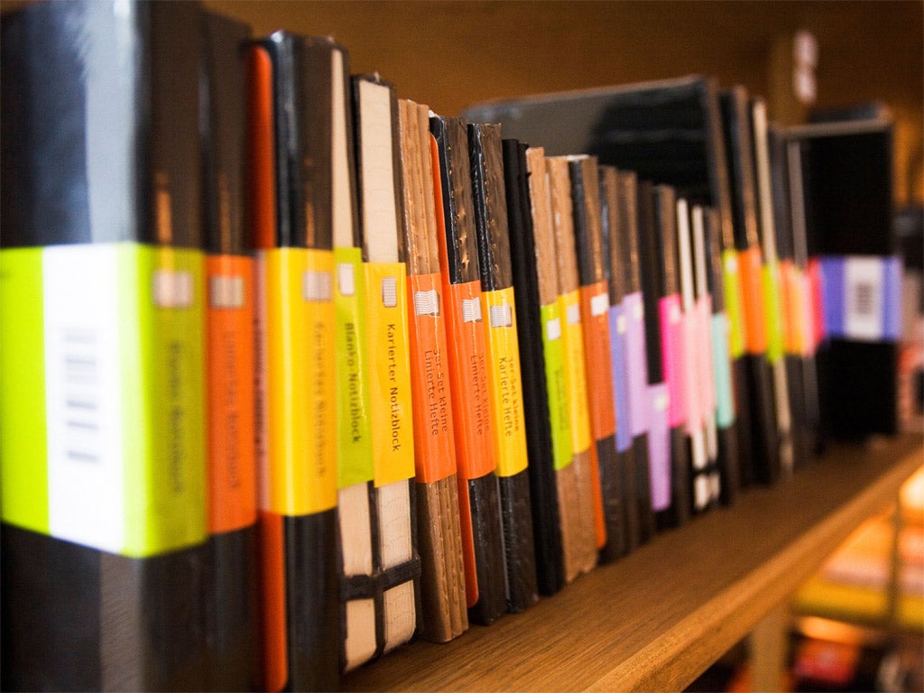 Moleskine notebooks