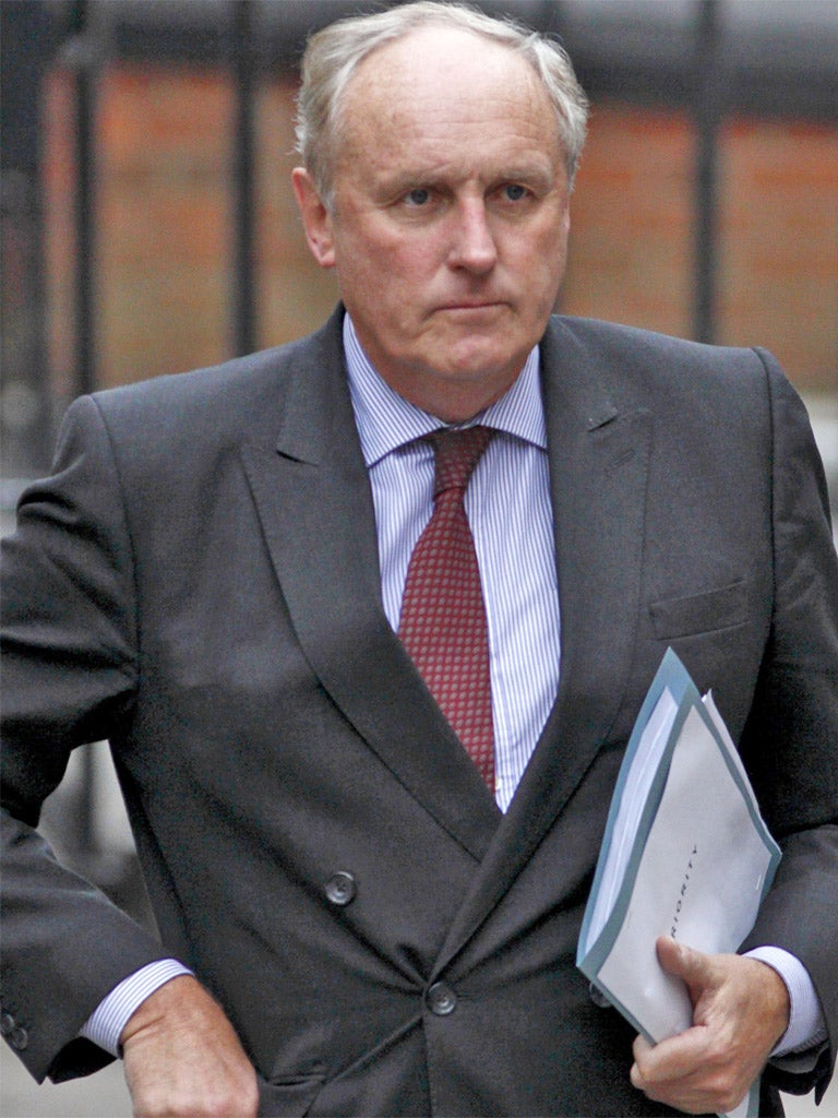 The editor-in-chief of the Daily Mail, Paul Dacre, yesterday gave Lord Justice Leveson his ideas on press regulation