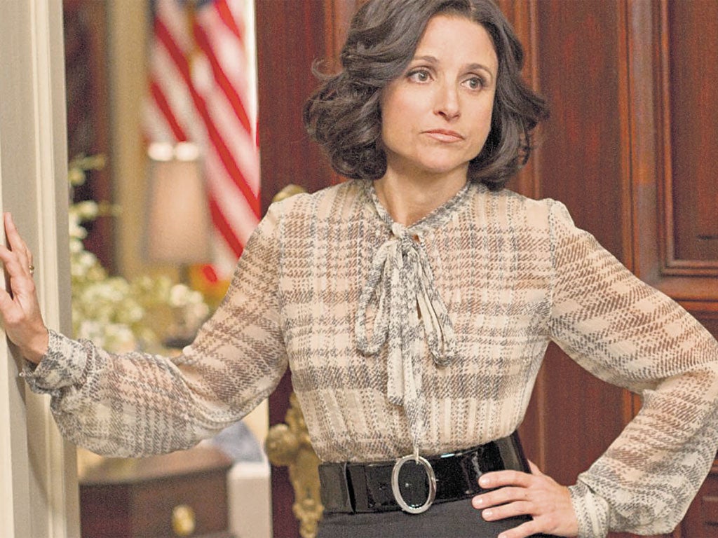 The president’s woman: Veep star
Julia Louis-Dreyfus