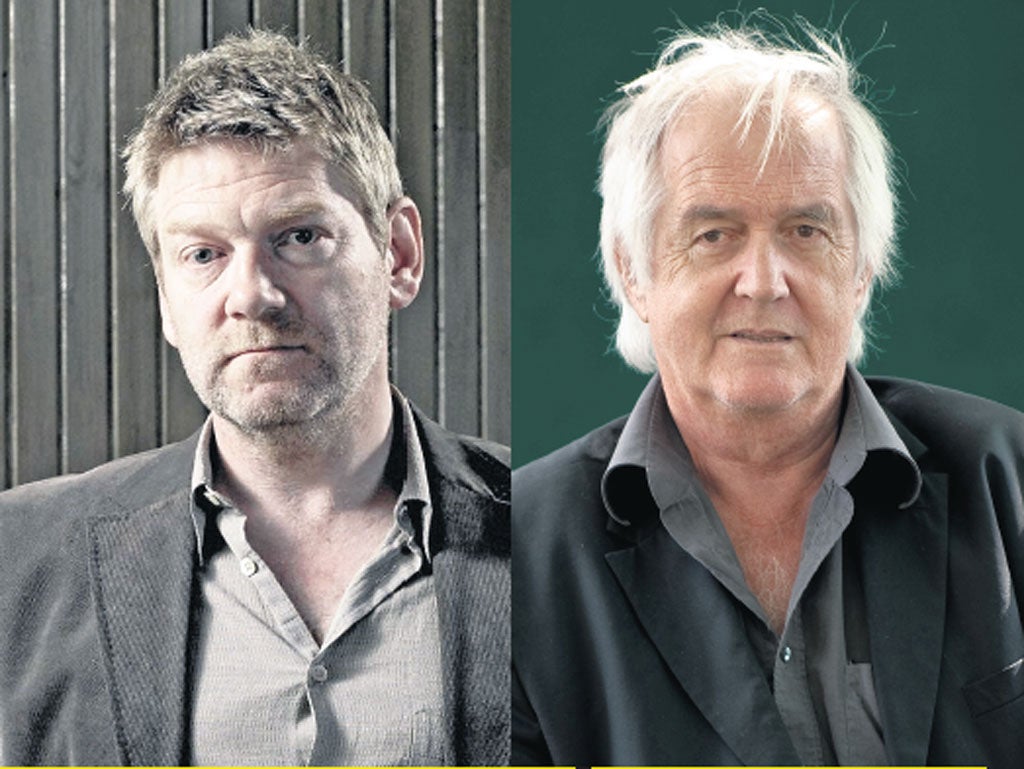 Sir Kenneth Branagh and Henning Mankell