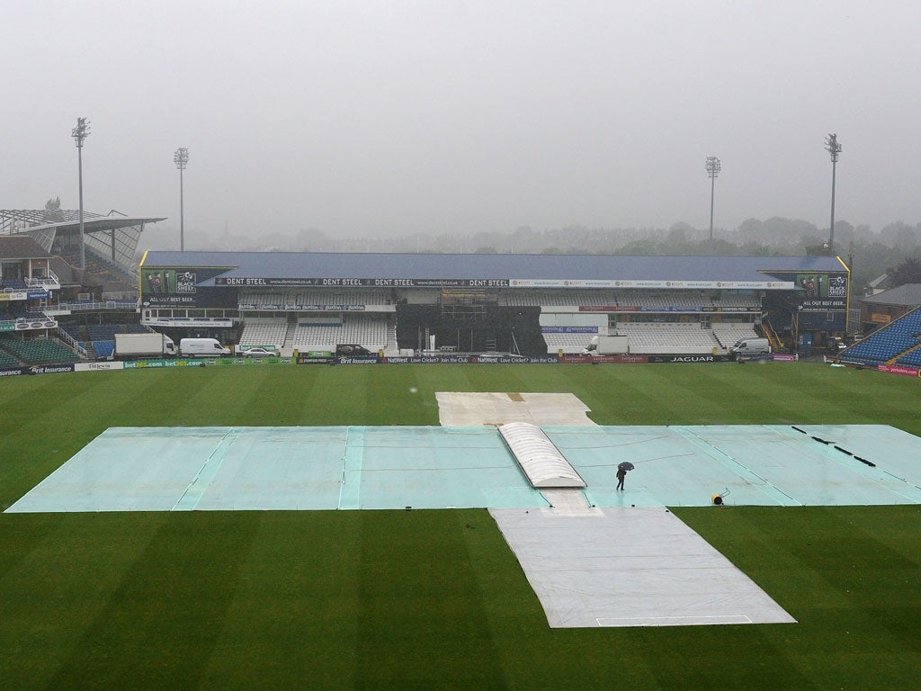 A view of Headingley this morning