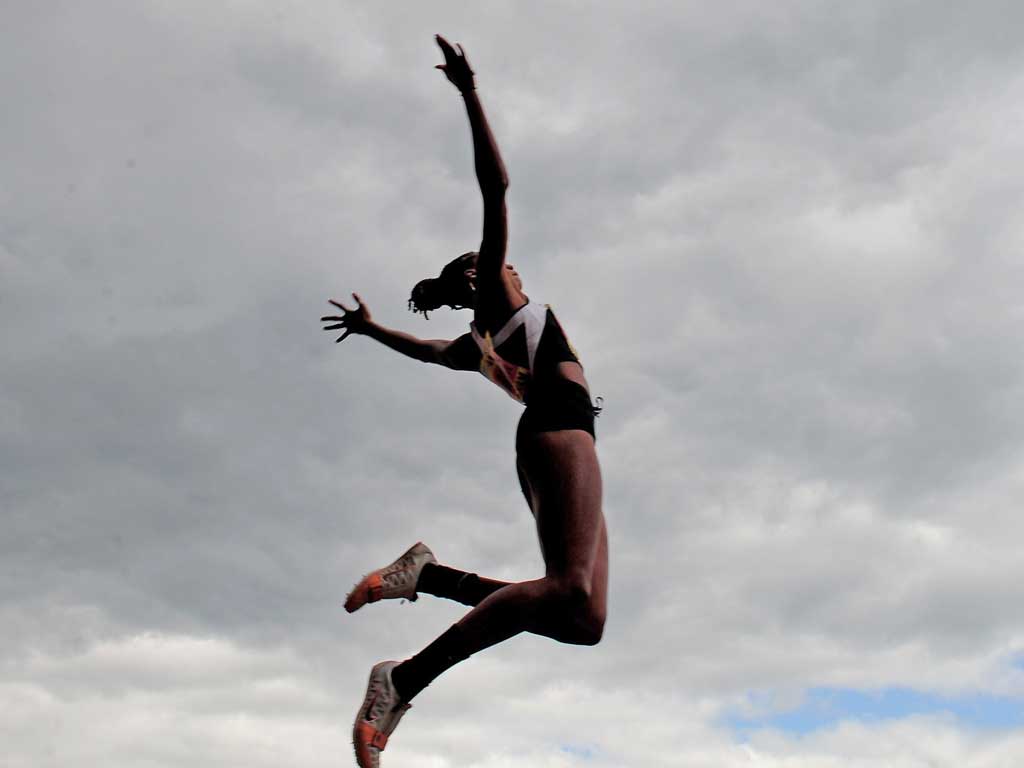 Shara Proctor broke the 29-year-old British long jump record