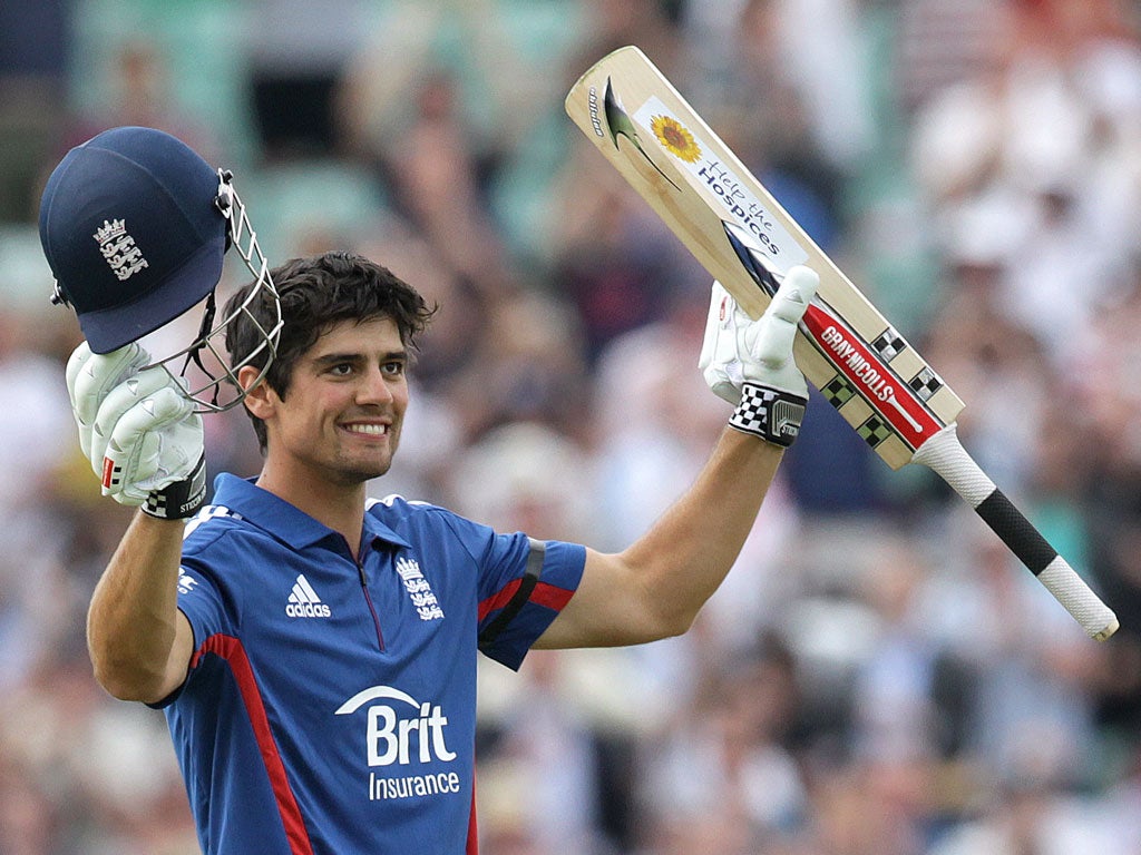 England captain Alastair Cook