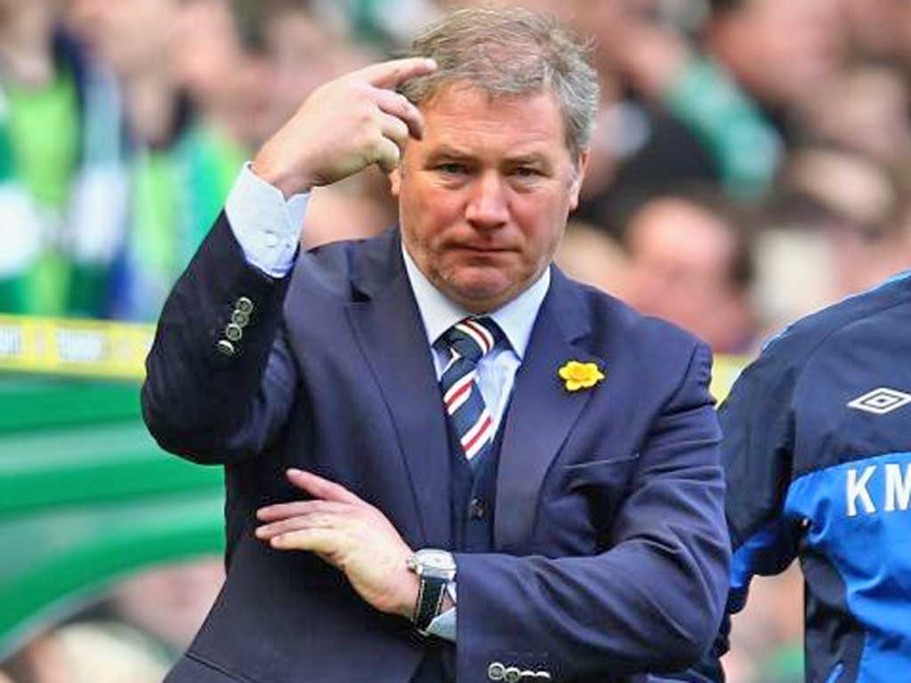 Club’s demotion is ‘morally’ correct, says Ally McCoist