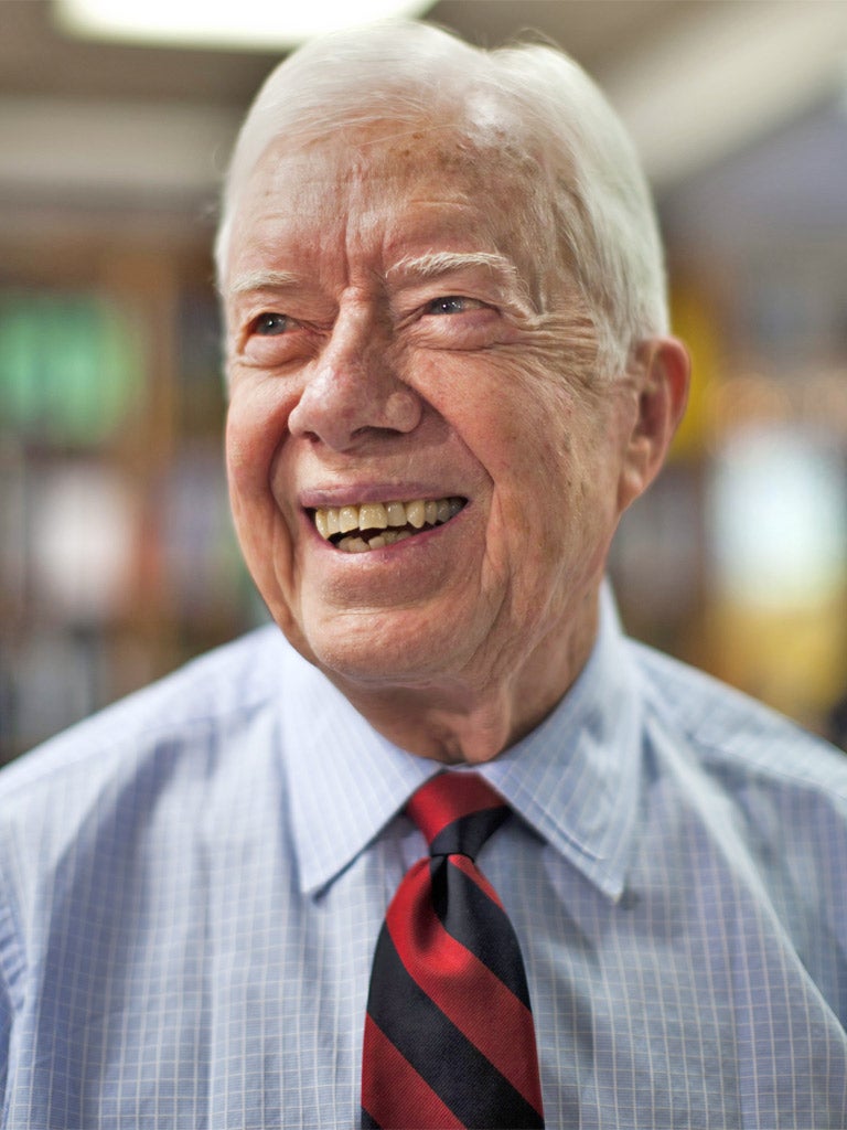 Former president Jimmy Carter