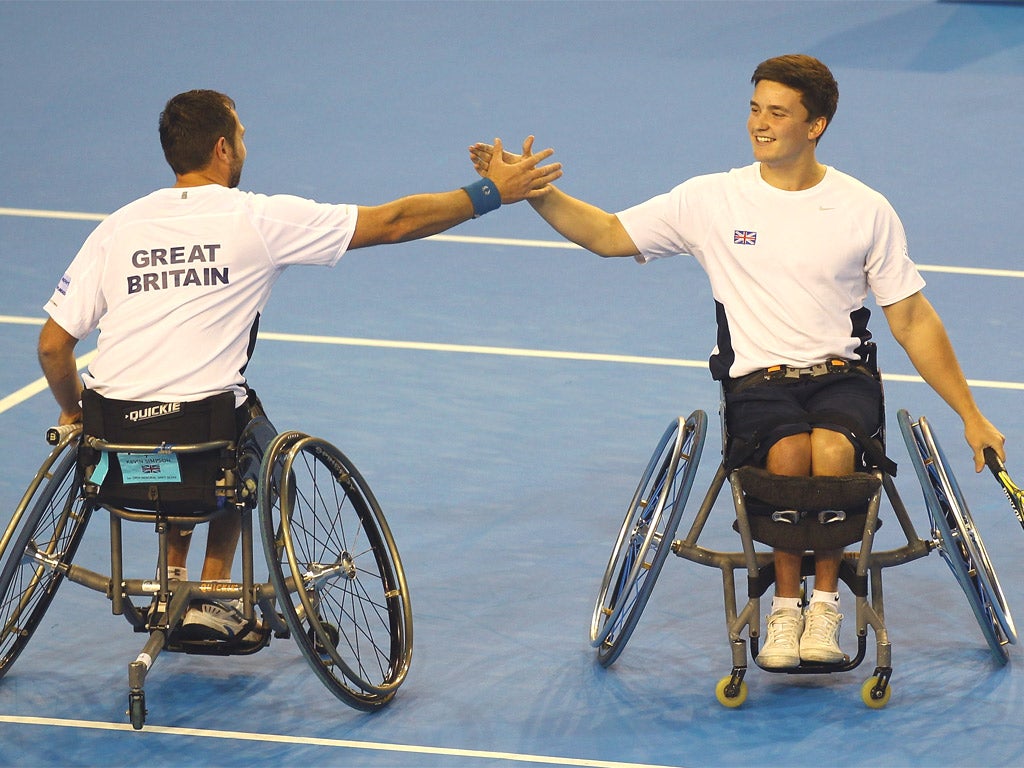 There has been a doubles competition for wheelchair tennis at Wimbledon since 2009, but a singles competition is still to happen there