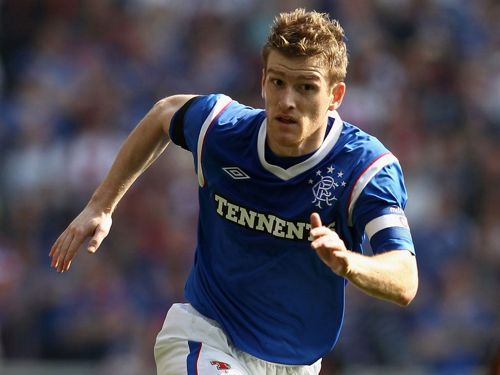 Steven Davis of Rangers