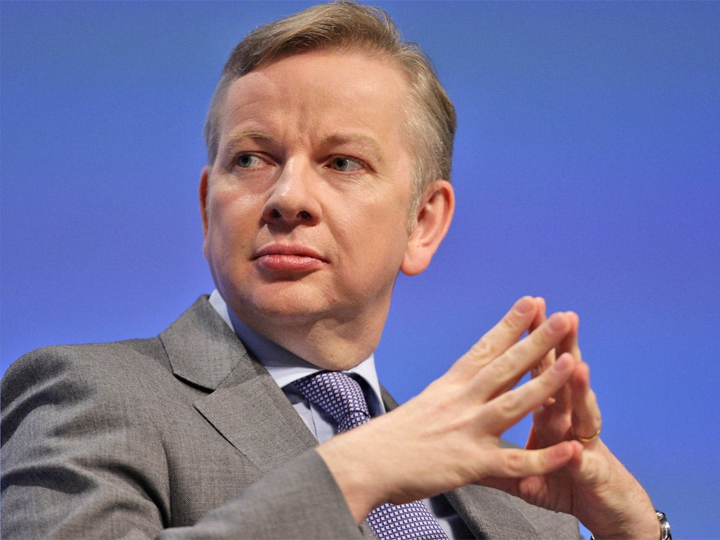 Education Secretary Michael Gove