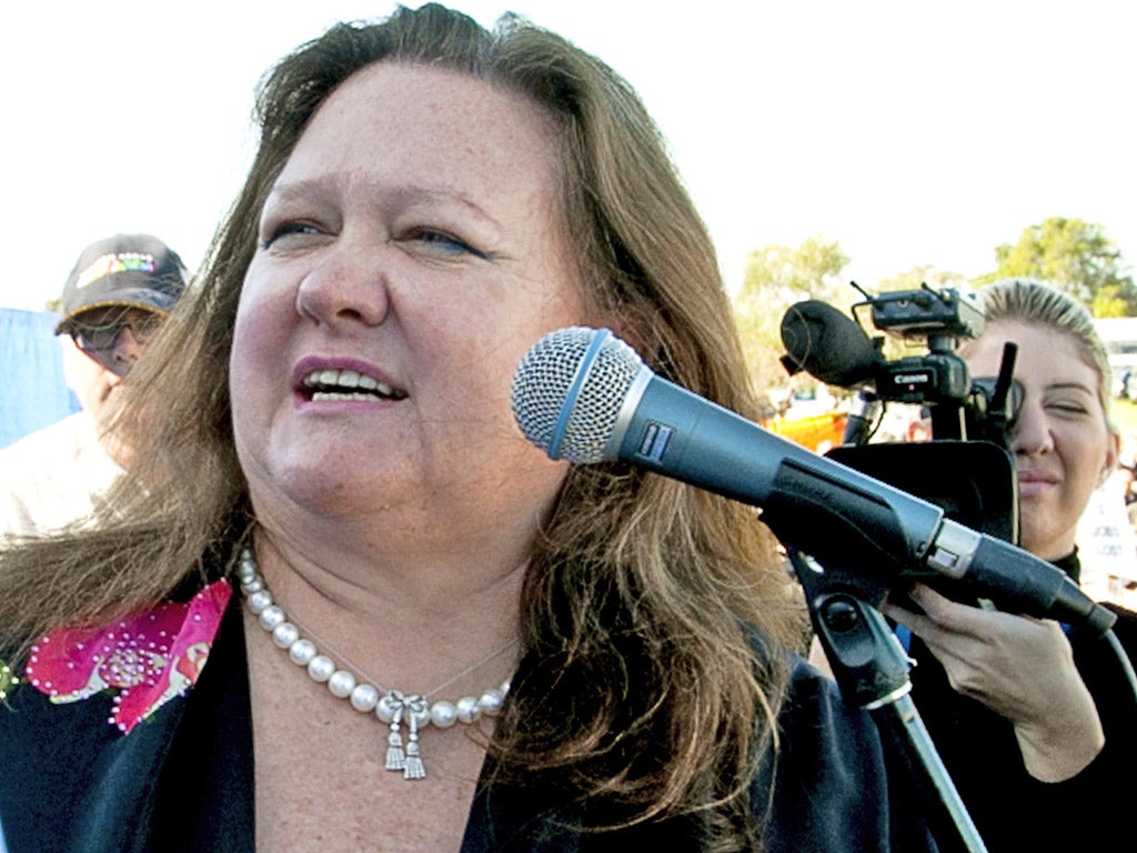 Gina Reinhart is diversifying from Australia’s mines into the media in a move that has worried journalists