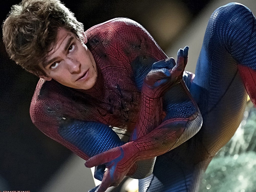 Andrew Garfield stars in 'The Amazing Spider-Man'