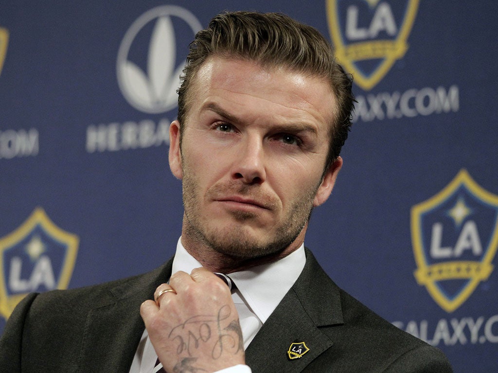 David Beckham
The midfielder's
contribution
to the 2012
bid will not be
forgotten