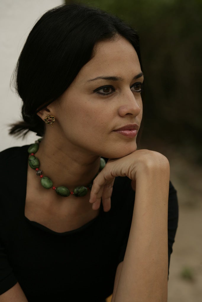 Tishani Doshi, a poet born in Madras, who writes about and returns to London often.