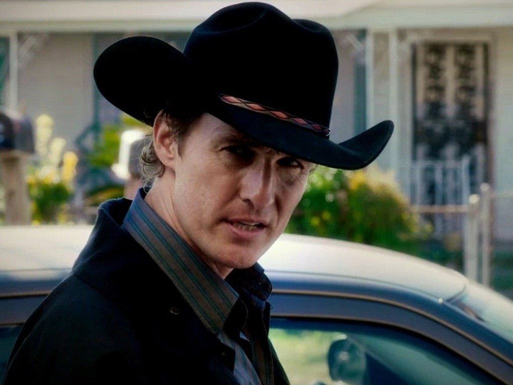 Matthew McConaughey in the title role of funny, vicious 'Killer Joe'