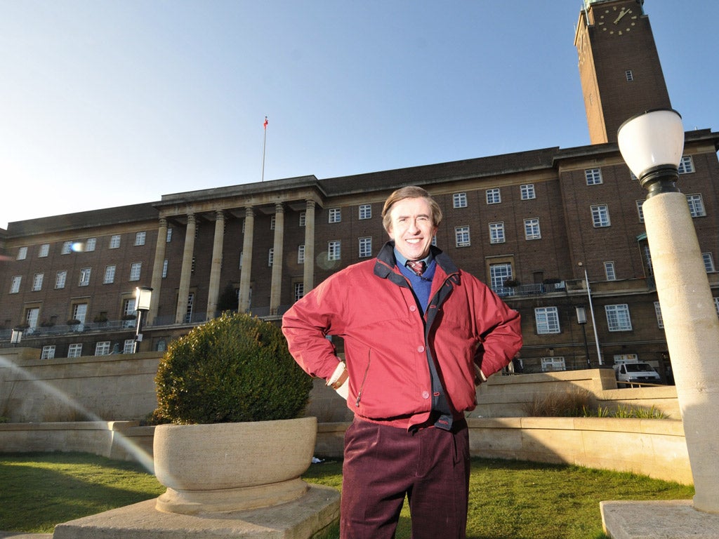 Steve Coogan lets his alter ego loose in Norfolk