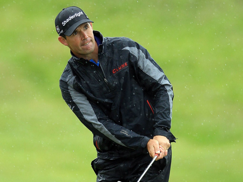 Padraig Harrington: 'I've been playing well for
a while now. Both parts
of my game are good'