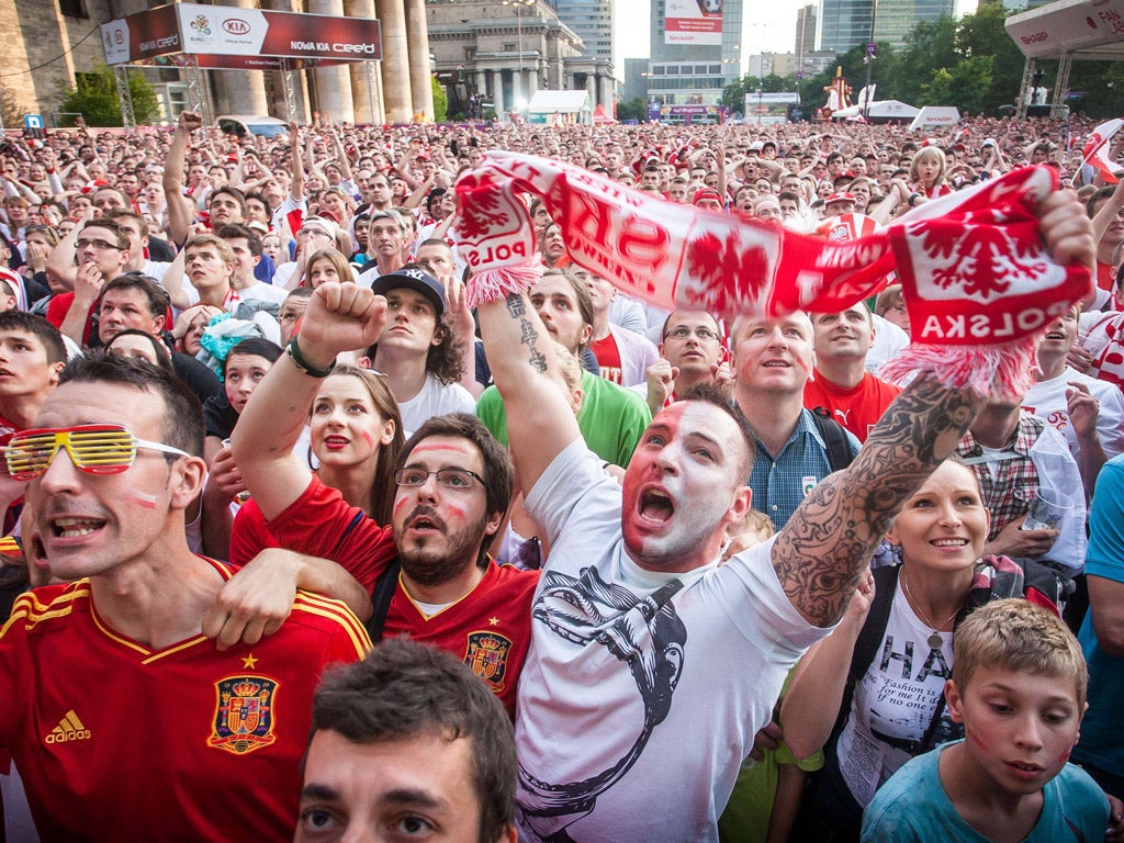 James Lawton: 'For a month,
this event has
been touching
people, millions
of whom do not
normally have
so much to
celebrate'