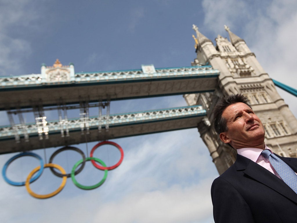 Lord Coe said ticket holders would not be able to gain entry wearing a Pepsi T-shirt because Coca Cola was one of the main Olympic sponsors