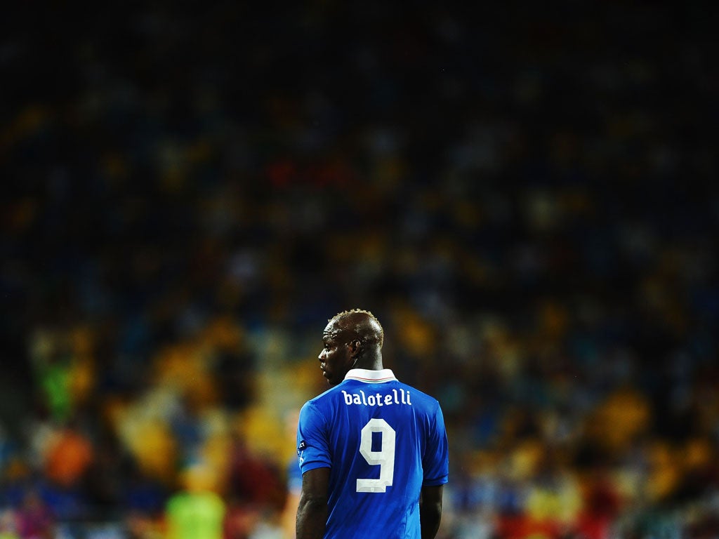 Balotelli had a fine Euro 2012