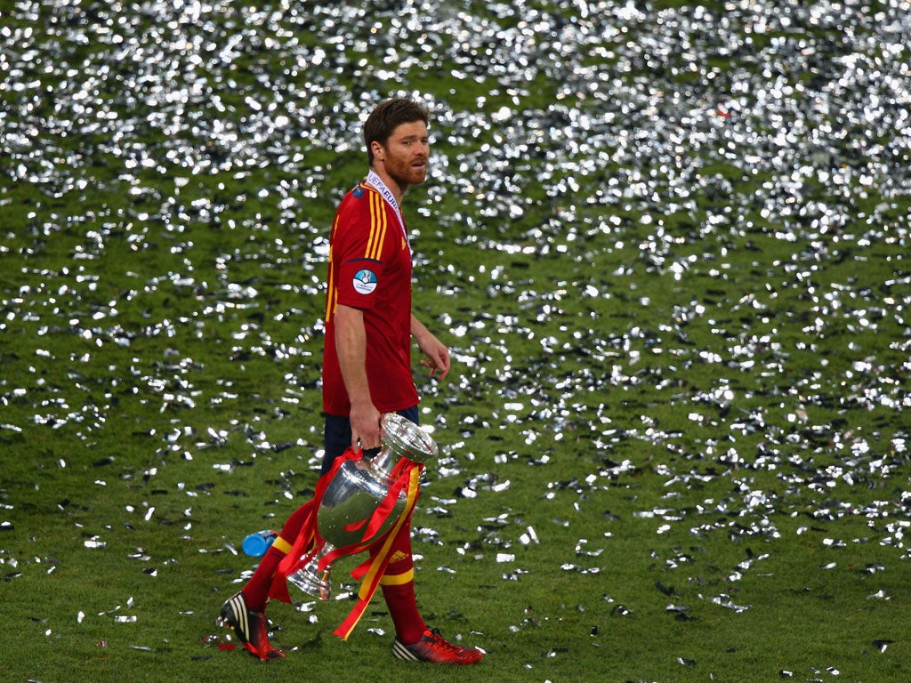 Midfielders... Xabi Alonso (Spain)