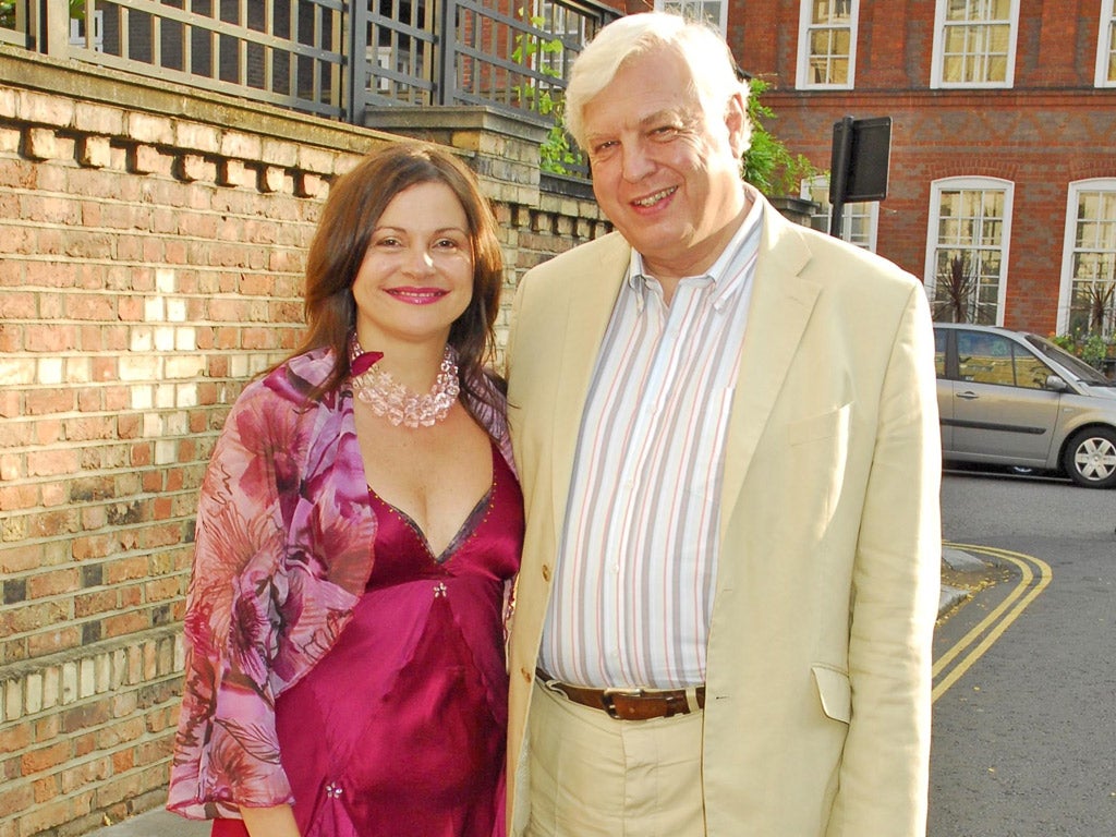 Simpson and his wife, Dee