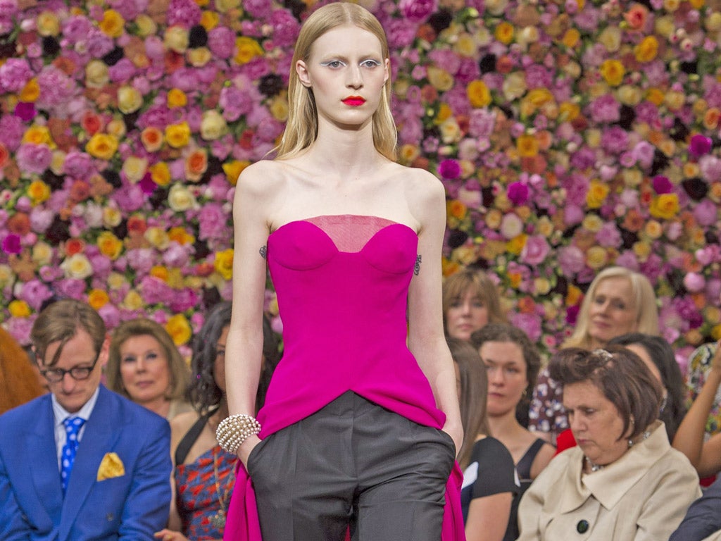 Christian Dior show in Paris Fashion Week