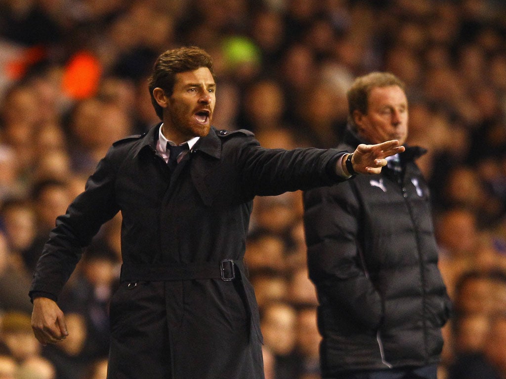 Andre Villas-Boas replaces Harry Redknapp