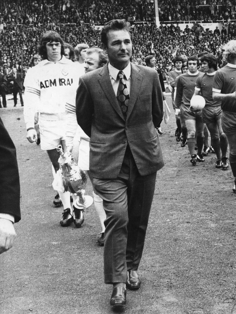 <b>Brian Clough</b><br/>
Sacked after just 44 days at Leeds United, Cloughie went on to enjoy an 18-year period at Nottingham Forest. Clough won successive European Cups at the City Ground in 1979 and 1980.
