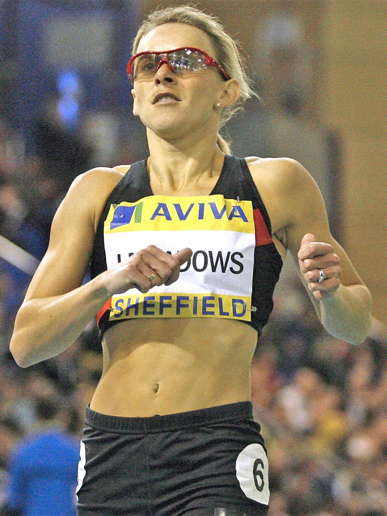 Meadows does not wish to deprive fellow athlete Lynsey Sharp of her 2012 place