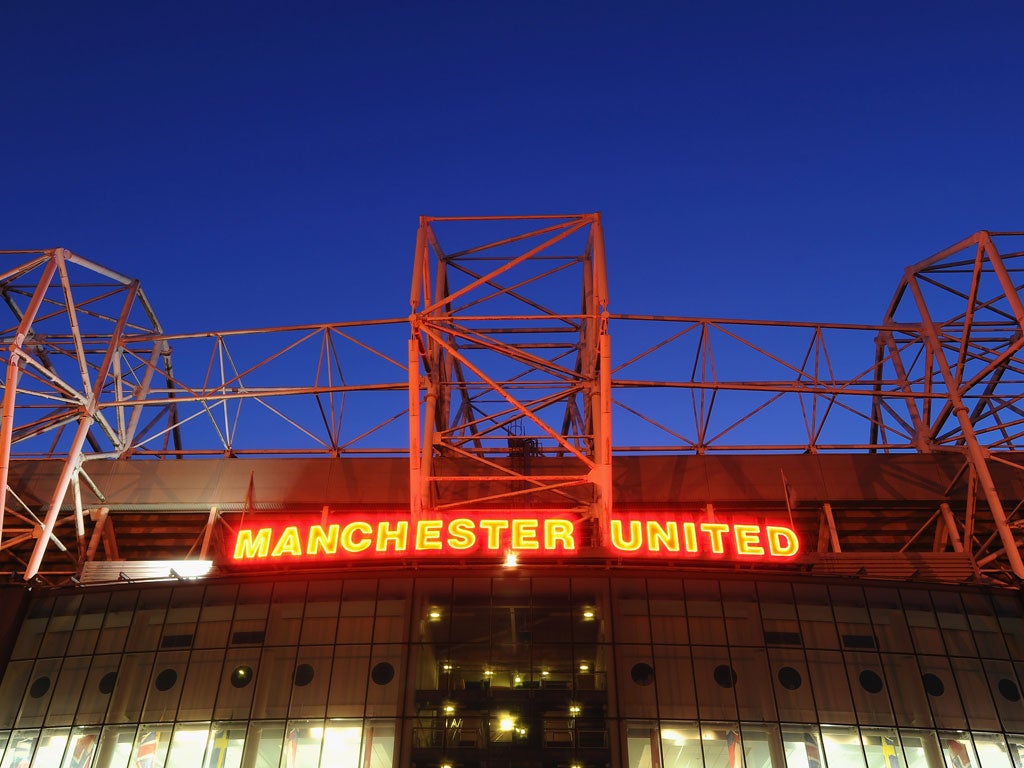 A view of Old Trafford