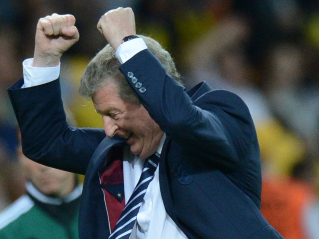 England manager Roy Hodgson