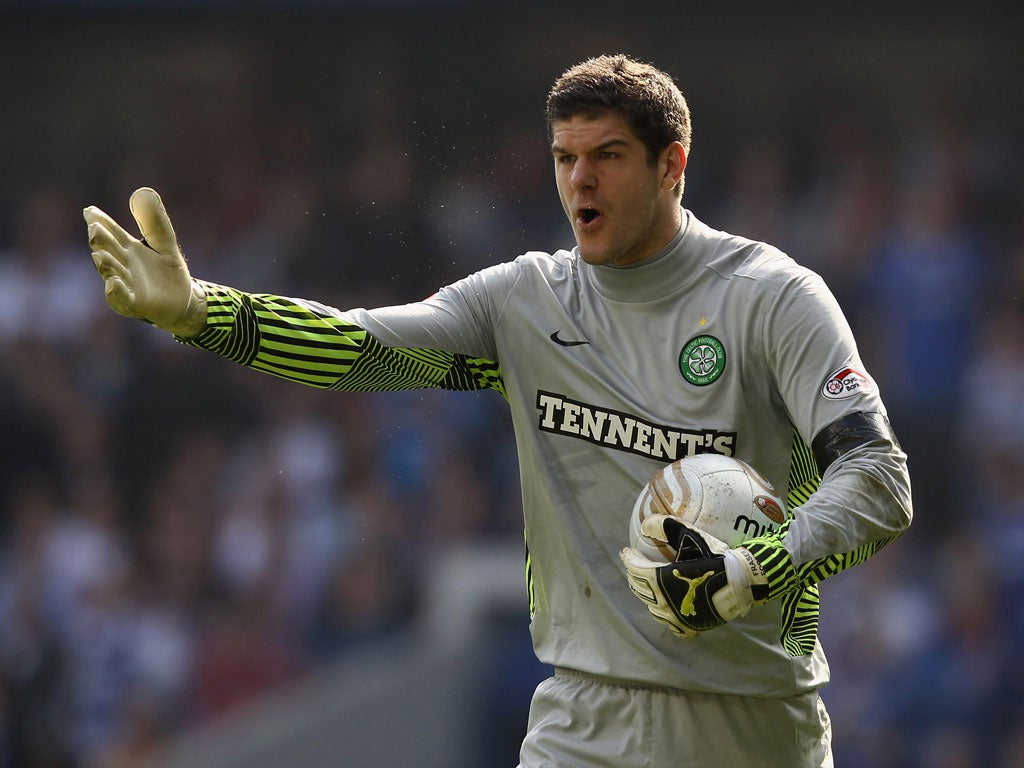 Fraser Forster has signed a permanent deal