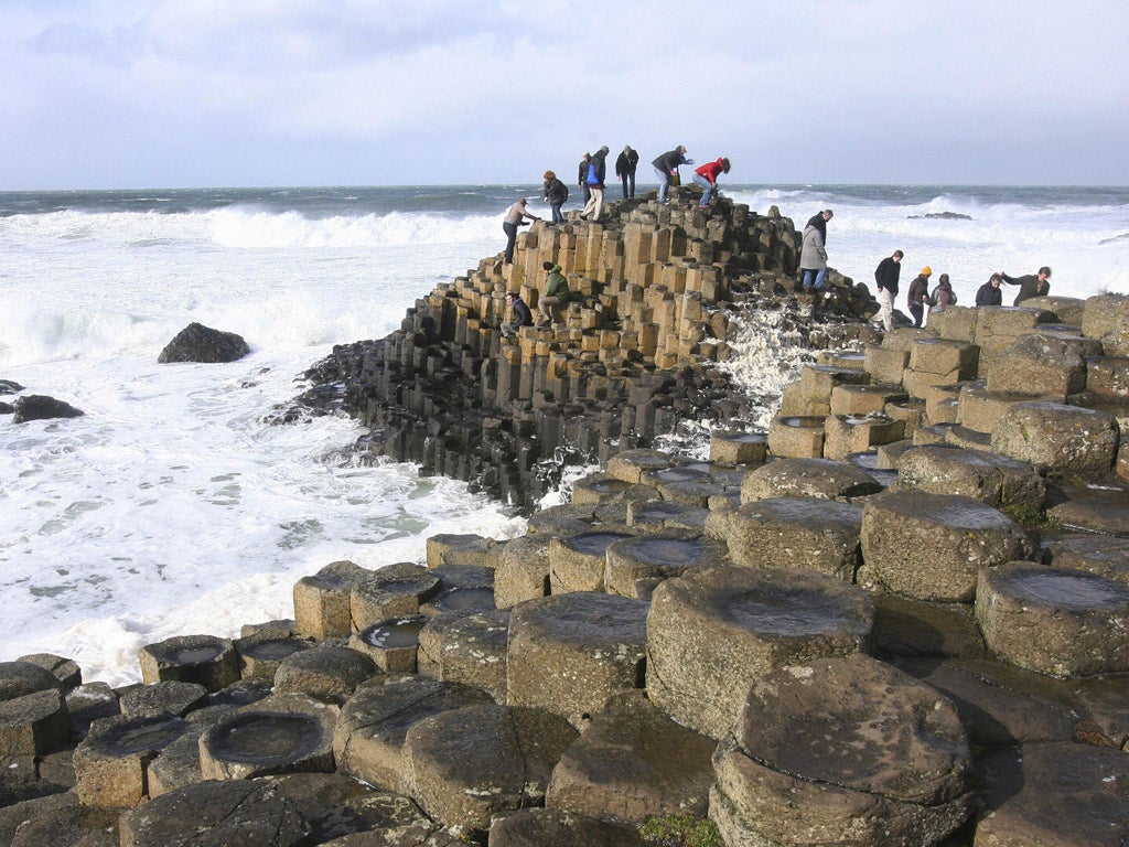 The Causeway is a Unesco World Heritage Site and features more than 40,000 interlocking basalt columns formed millions of years ago by volcanic activity