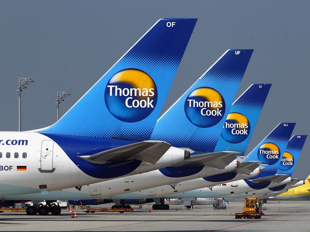 Where to? Thomas Cook's passengers were diverted