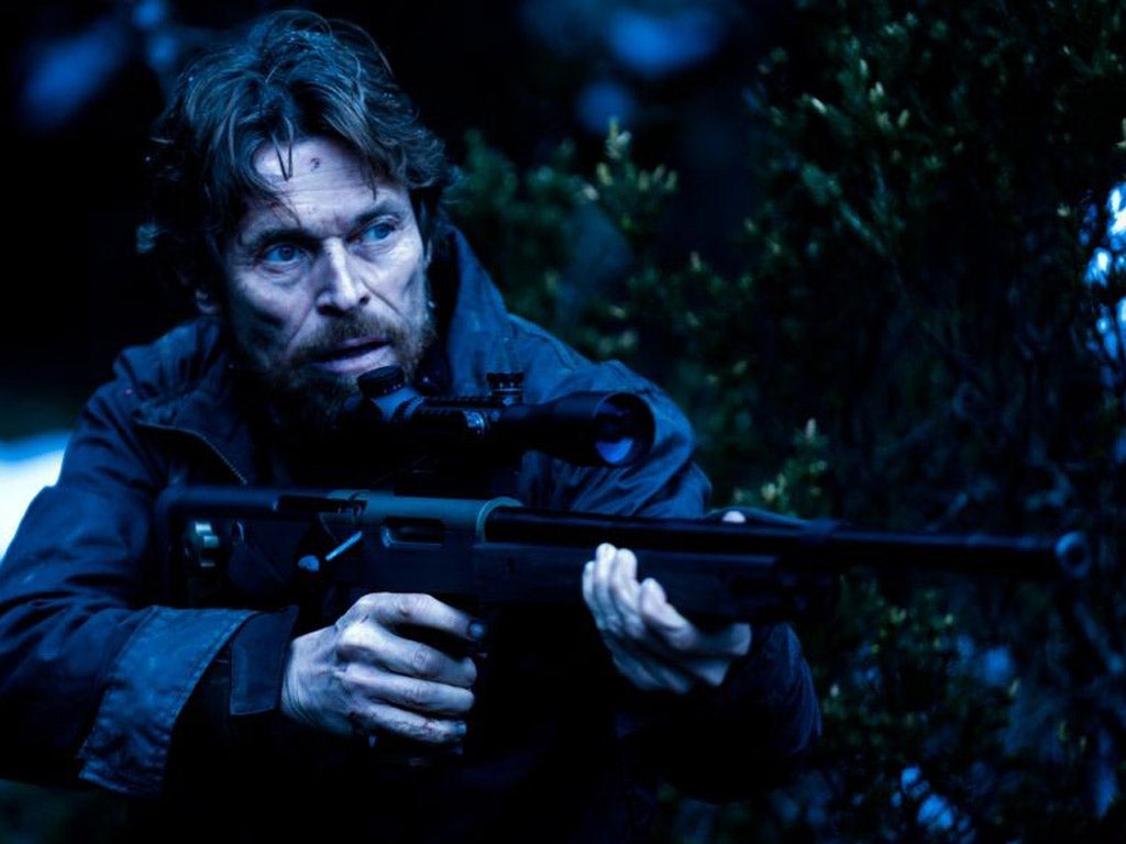Willem Dafoe is a mercenary on the trail of the last Tasmanian tiger in 'The Hunter'