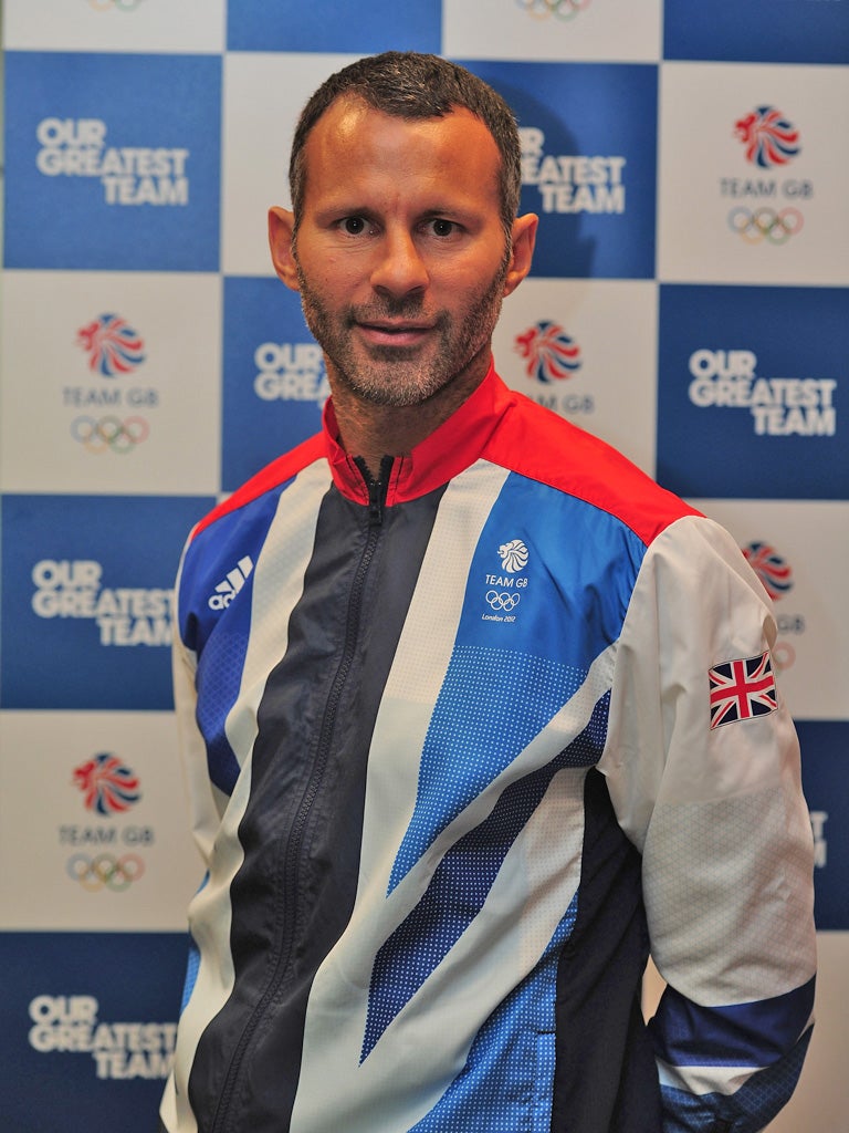 Ryan Giggs on the men's team