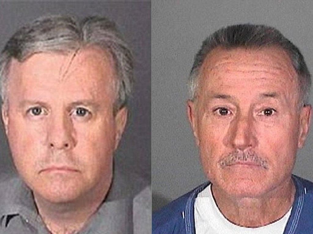 Two teachers arrested in February on sexual allegations at the school were Martin B. Springer, left, and Mark Berndt