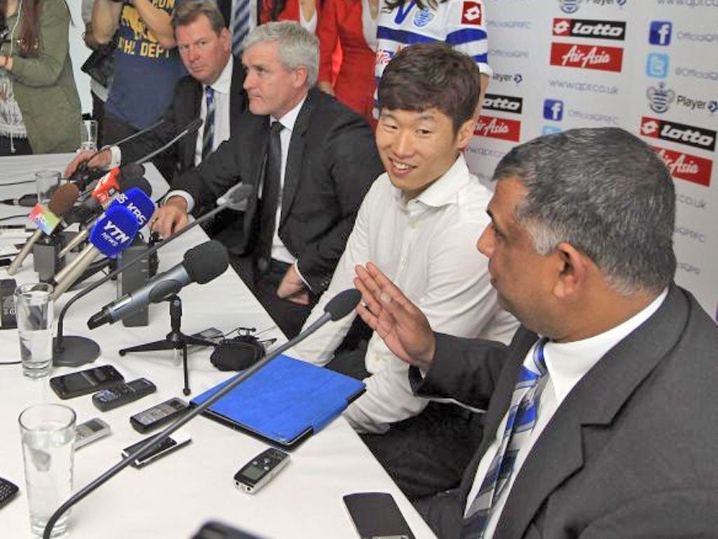 QPR claim that Park’s signing will give club global appeal