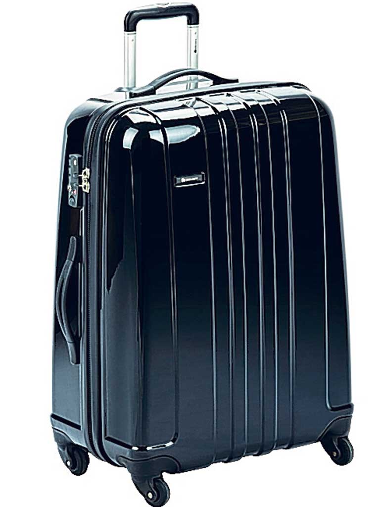 10. Delsey Lite Gloss £209, delsey.com The case that lives up to its name: the 65cm model has 87l capacity, weighs 4.1kg and is certainly glossy. Looks great in red, black or silver.