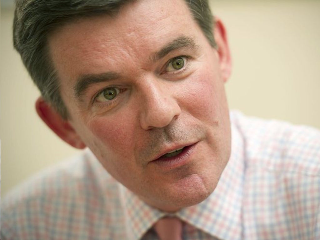 The Sports Minister, Hugh Robertson