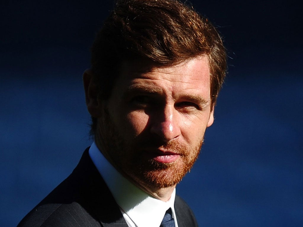 Tottenham manager Andre Villas-Boas