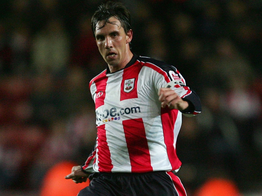 Claus Lundekvam during his time at Southampton