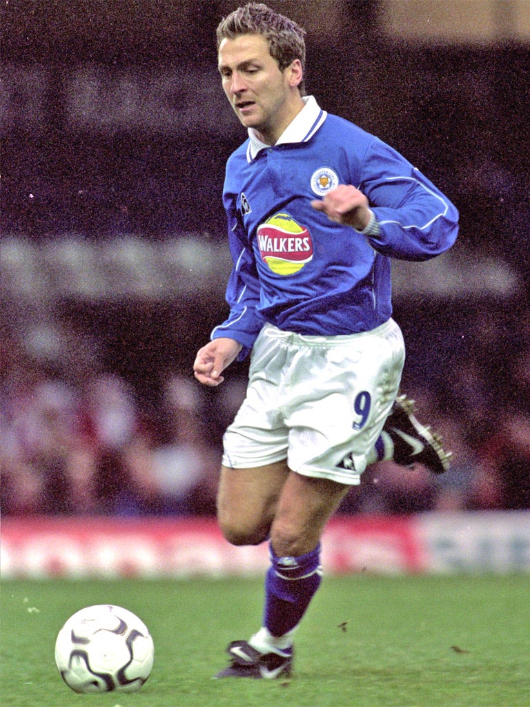 Darren Eadie during his playing days at Leicester City