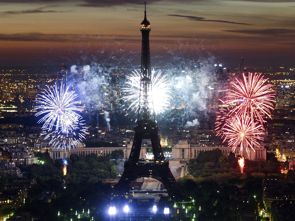 Today, the French celebrate while the British pack