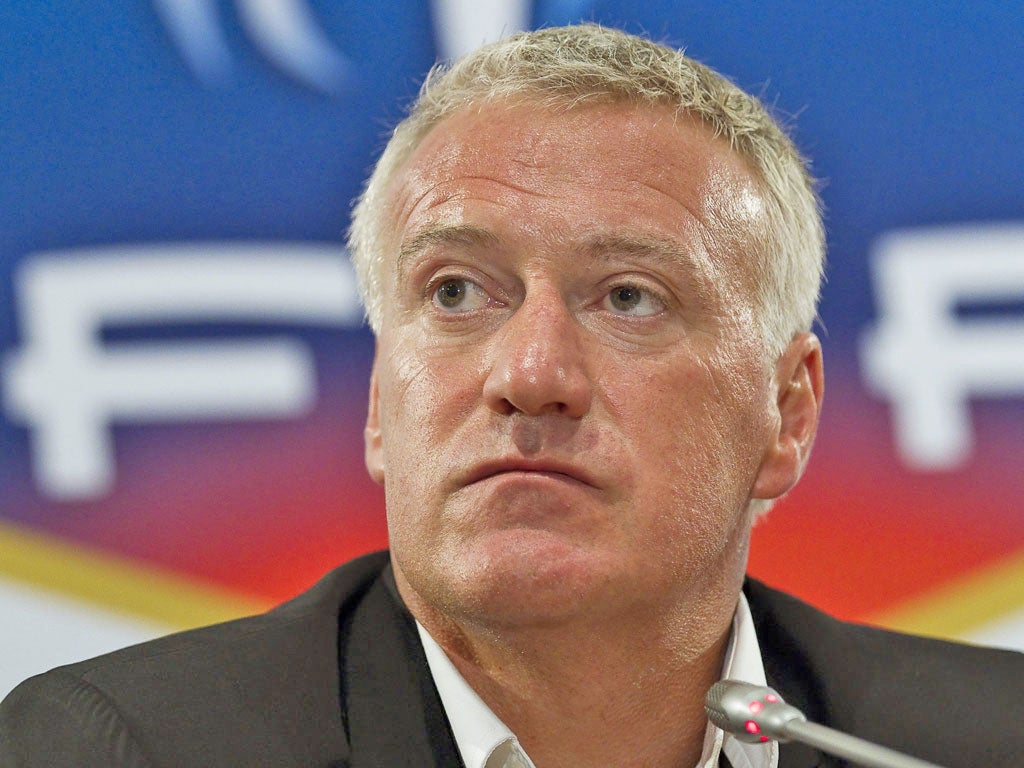 Didier Deschamps has managed Monaco, Marseille and Juventus