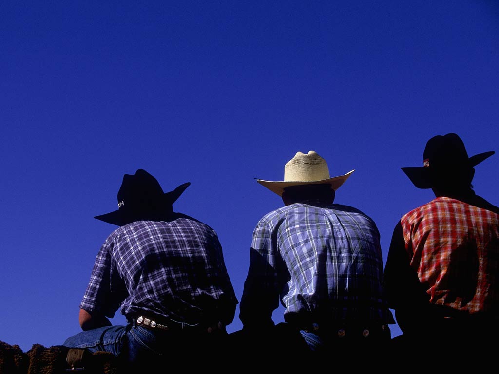 Stetsons evolved from a flat-rimmed, undented dome shape into the classic cowboy hats we all know
