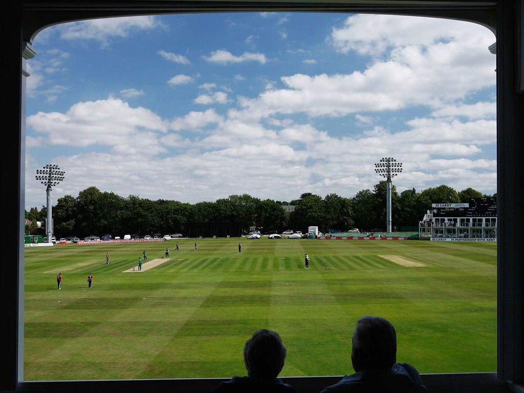 Home discomforts: The St Lawrence Ground faces an uncertain future