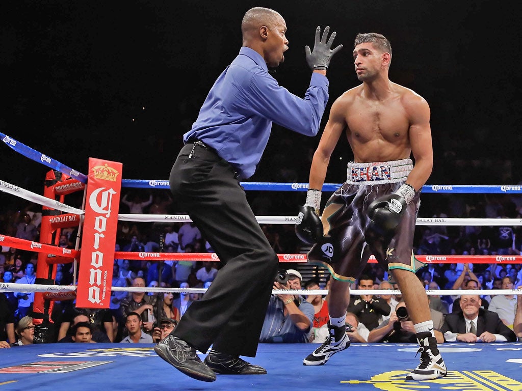 Khan suffered a devastating second successive defeat in Las Vegas this weekend